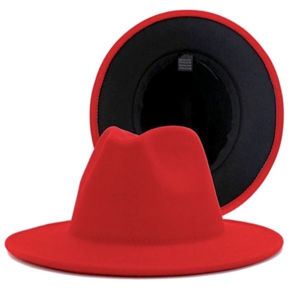 Fedora Wide Brim Hat - NEW - Picture 2 of 2